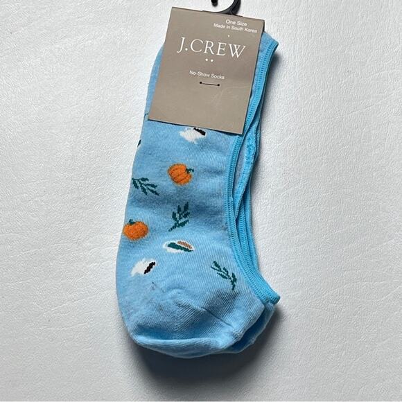 J.Crew Women's No Show Ankle Pumpkin Spice  Theme Socks Sz OS - Picture 9 of 10